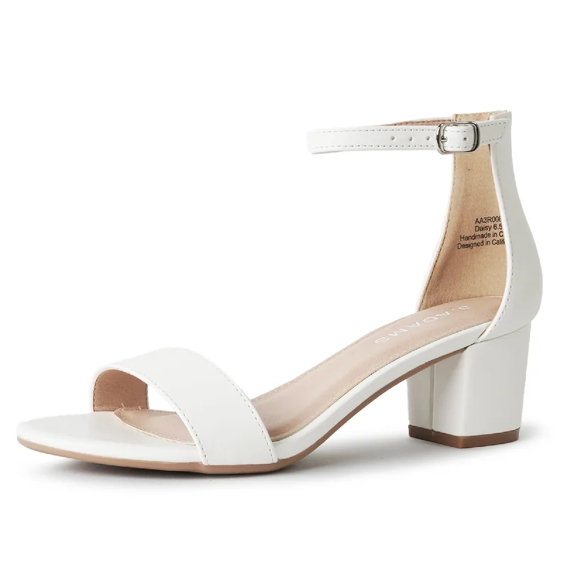 classic high heels timeless-Daisy | White