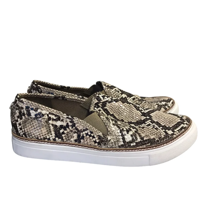 Athletic shoes with rough solesShoes Sneakers By Steve Madden In Snakeskin Print, Size:9.5