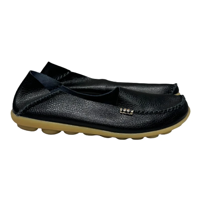 pet-friendly flats with parks-Black Shoes Flats By Cme, Size: 11.5