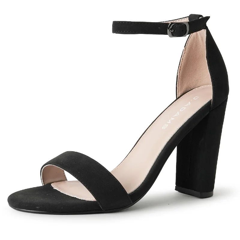 supportive high heels care-Shirley | Black Nubuck