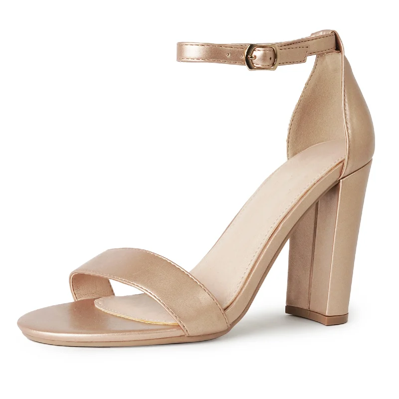 pink high heels glow-Shirley | Rose Gold