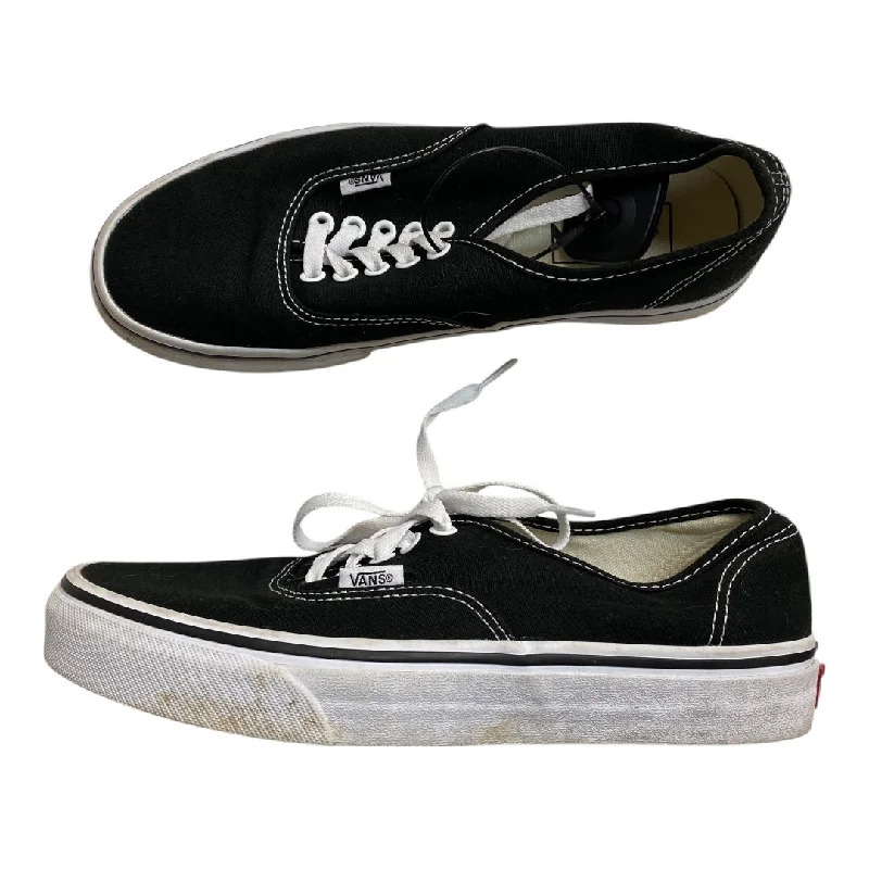 Athletic shoes with cool solesShoes Sneakers By Vans In Black & White, Size: 9