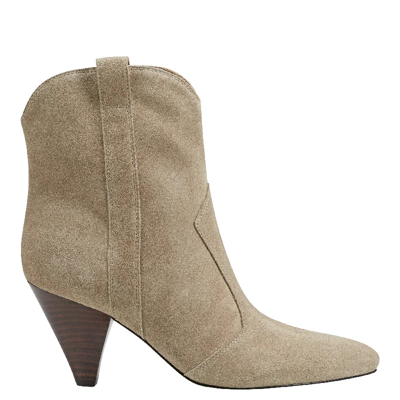 Boots for foot glow-Carissa Heeled Western Bootie