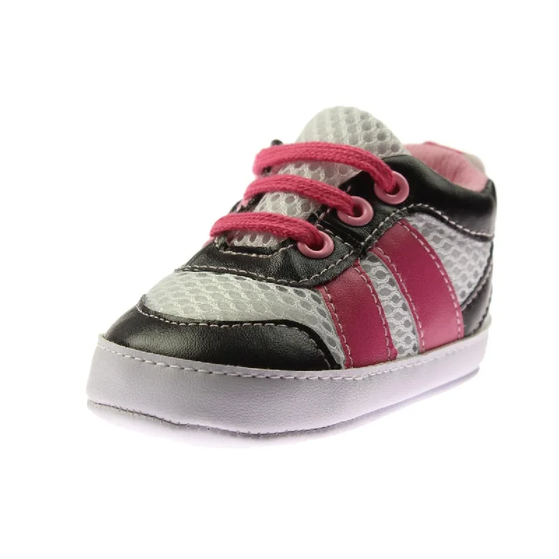 Athletic shoes with top tractionLuvable Friends Infant Athletic Sneakers