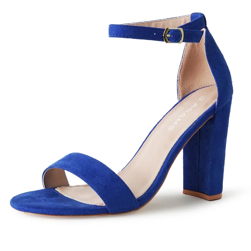 non-slip high heels confidence-Shirley | Blue Suede