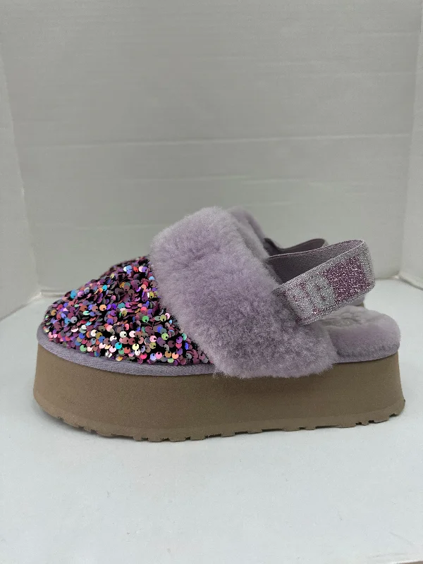 flats with secure parking-Purple Shoes Flats Ugg, Size 11