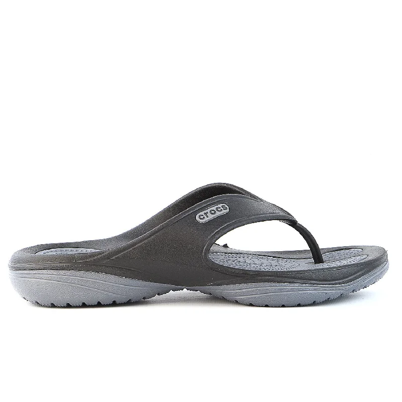 trendy sandals for events-Crocs  Unisex MODI 2.0 Flip - Black/Charcoal - Womens