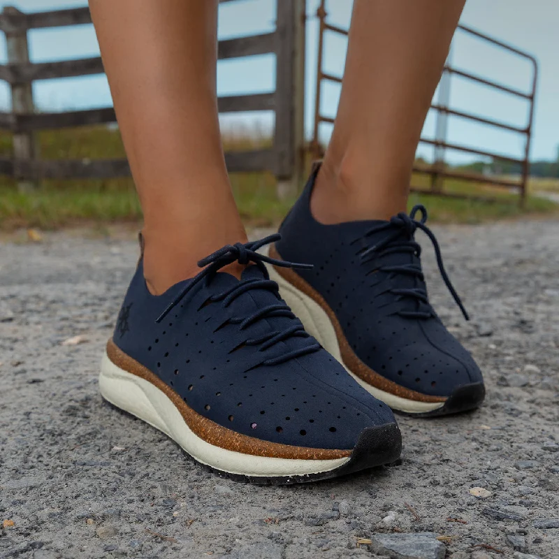 Athletic shoes with top comfortALSTEAD in NAVY Sneakers