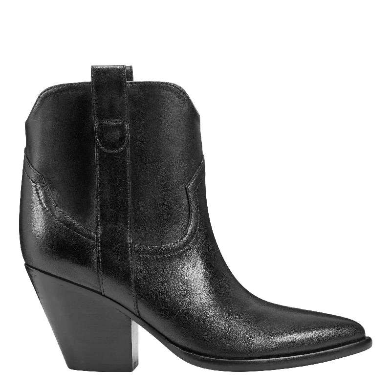 Boots for ankle kick-Marlie Western Bootie