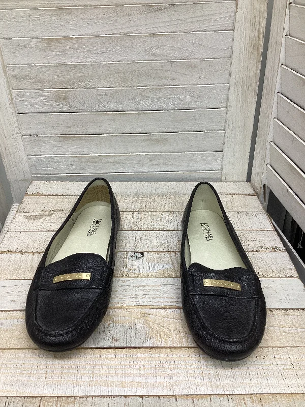 cozy flats with charm-Shoes Flats By Michael Kors In Black, Size: 8.5