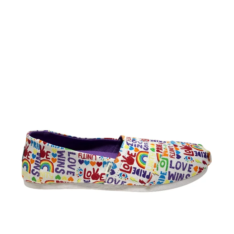 Athletic shoes with light liningsShoes Sneakers By Toms In Multi-colored, Size: 10