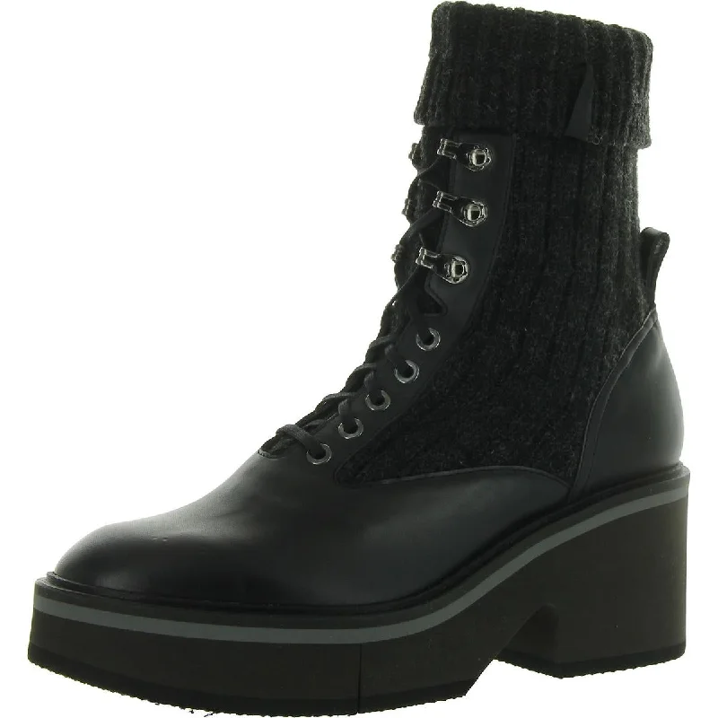 Boots for rugged outings-Clergerie Paris Womens V.Talco Sport Leather Shoe Mid-Calf Boots