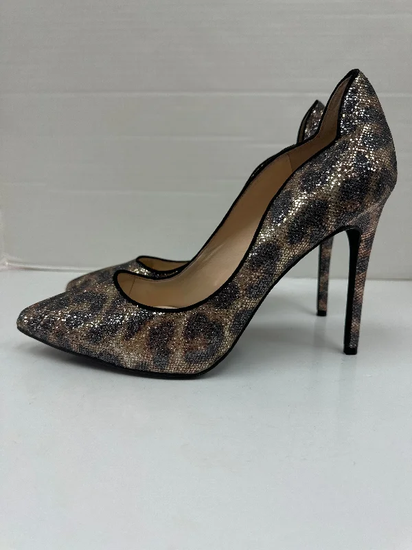 premium high heels grace-Animal Print Shoes Heels Stiletto Jessica Simpson, Size 10