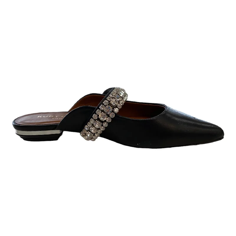 flats for rent cozy-Black & Silver Shoes Flats Kurt Geiger London, Size 5.5