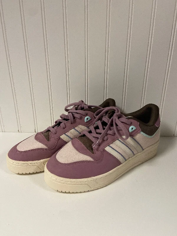 Athletic shoes with light solesShoes Sneakers By Adidas In Purple, Size: 10