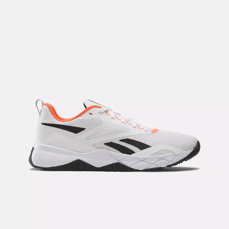 ftwr white / core black / orange flare