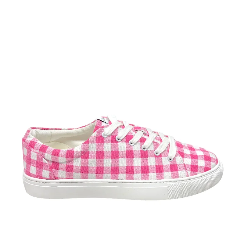 Athletic shoes with good bounceShoes Sneakers By J. Crew In Pink & White, Size: 8