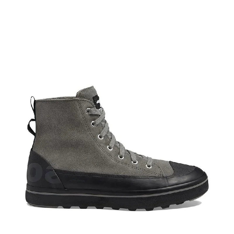 Boots with bold heels-Men's Shoes Sorel CHEYANNE METRO II Waterproof Sneaker Boots 2048571052 QUARRY