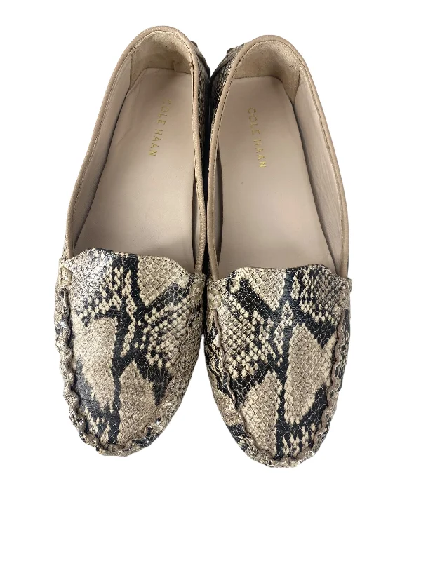 budget flats with charm-Snakeskin Print Shoes Flats Cole-haan, Size 6