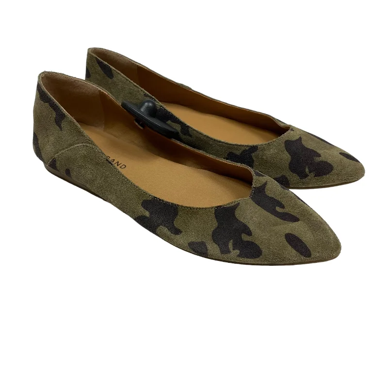 small flats affordable prices-Camouflage Print Shoes Flats Lucky Brand, Size 7.5