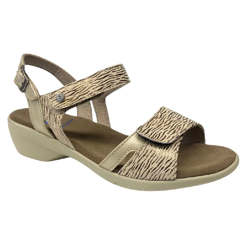 Wolky Agua Beige Patent Sandal (Women's)