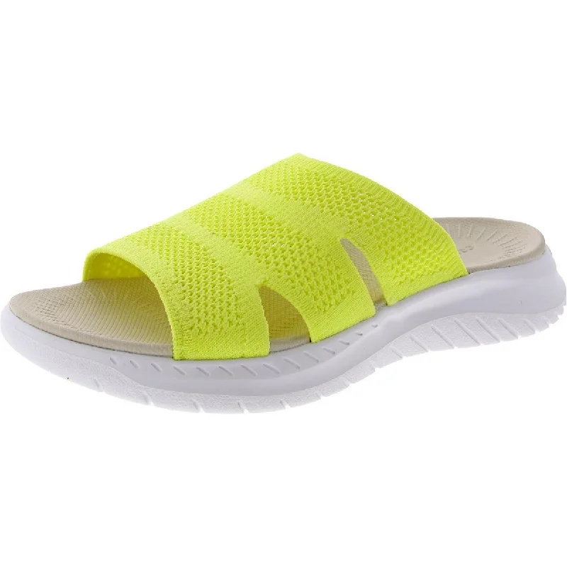 waterproof sandals for rivers-Easy Spirit Womens Deion Slip-On Slide Slide Sandals