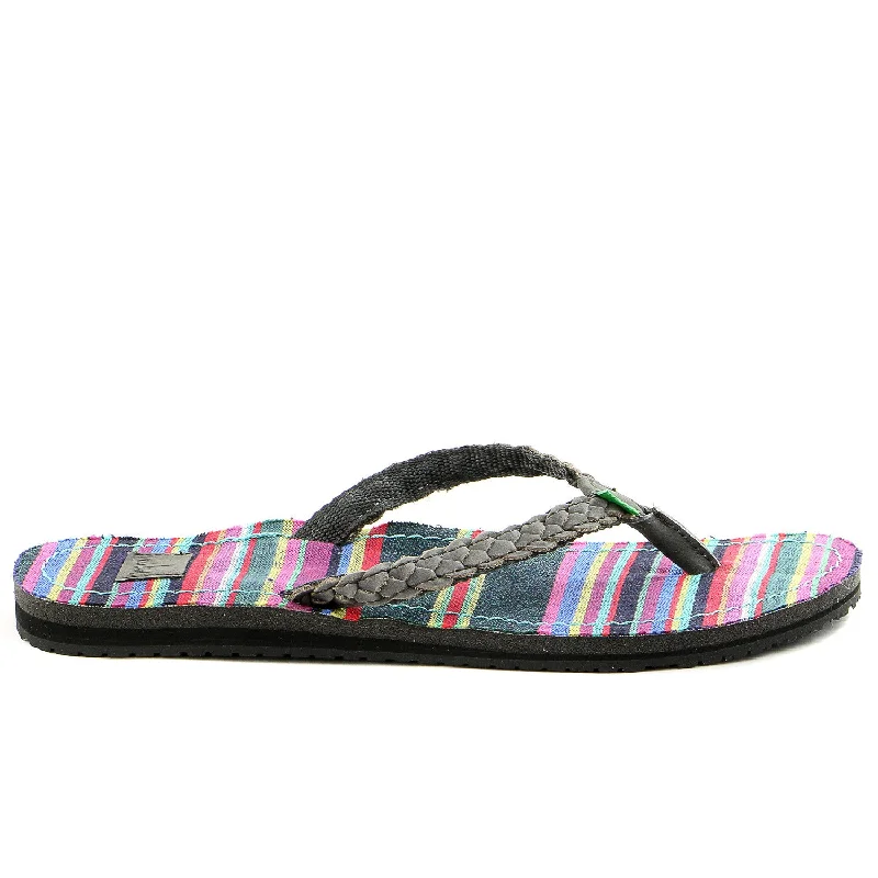 sandals near fashion markets-Sanuk Poncho Viva Flip Flop Sandal - Womens